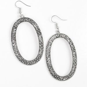 Paparazzi $5 silver earrings